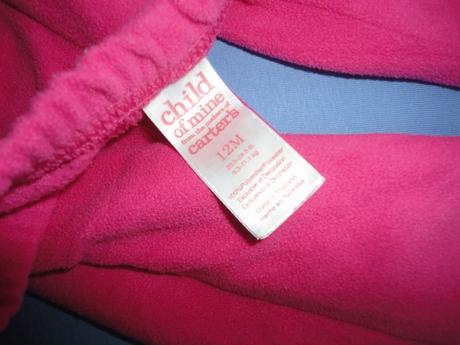 Supr fleec tepláčky carters, vel. 12 měsíců, carter's,80
