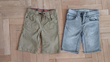 Chlapecke džínové kraťasy, takko,134