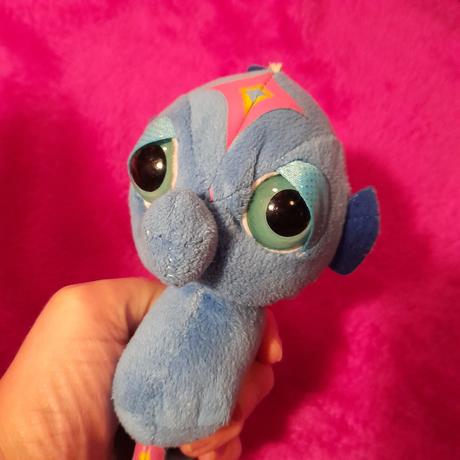 Modrý mořský koník z chorvatska,