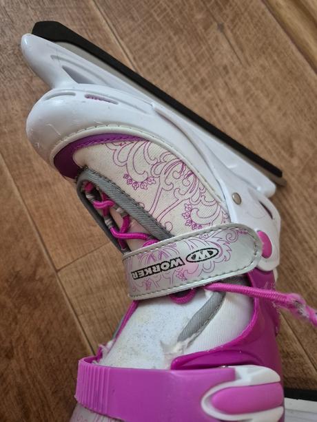 Dívčí rostoucí lední brusle worker vel. 30-33, 30