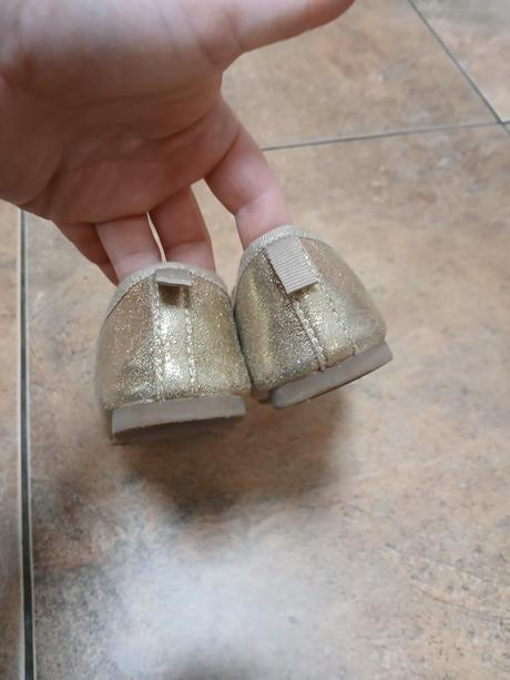 Zlaté baleríny h&m, vel. 29, h&m,29