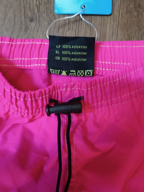 Nové dívčí zimní šusťákové kalhoty kugo,vel.98/104, kugo,98