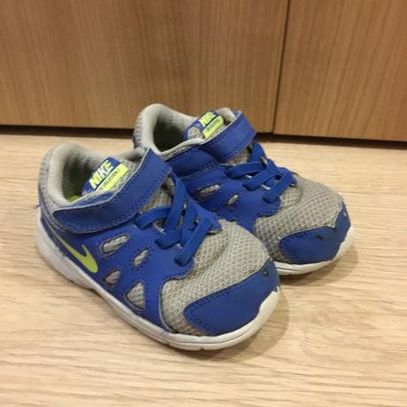 Šedo-modré botasky nike (vel. 23,5), nike,23