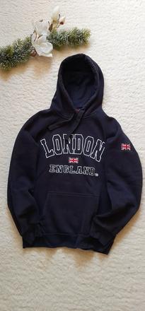 London england mikina s kapucí, m