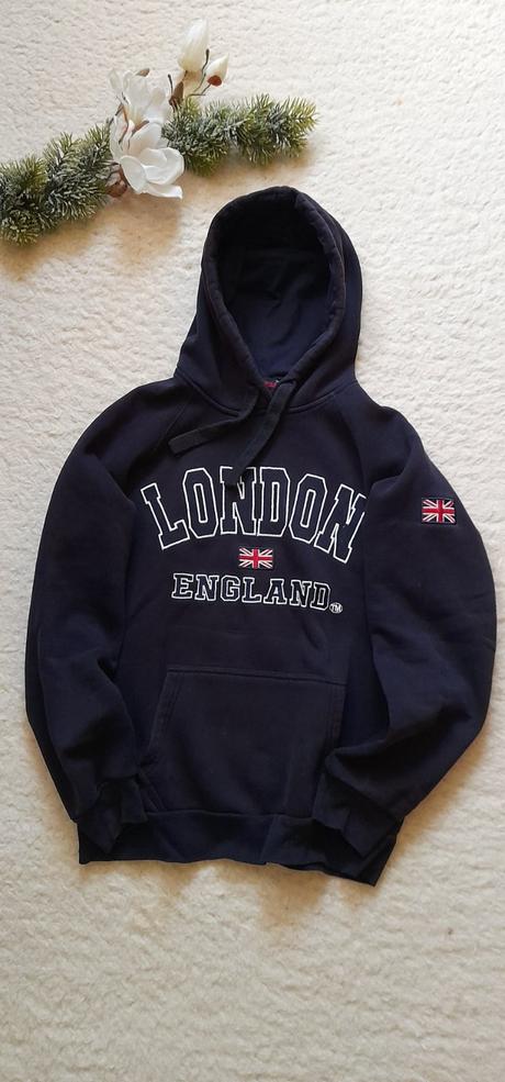 London england mikina s kapucí, m