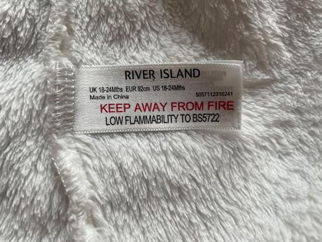 Dívčí župan, river island,92