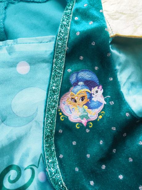 Kostým princezna jasmína vel 116, 