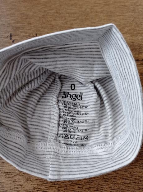 Čepice tenká kojenecká,vel.0,outlast little angel, little angel®,<50