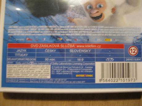 Dvd snížek bíly kožíšek, 