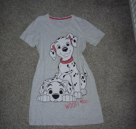 Noční košile s dalmatiny vel 146-152 disney, disney,146