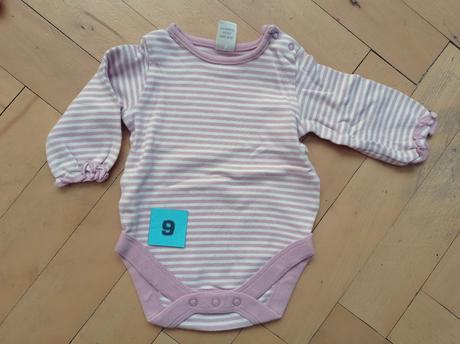 Body dlouhý rukáv 62, h&m,62