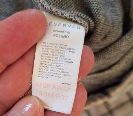 Kalhoty vel. 140, reserved,140