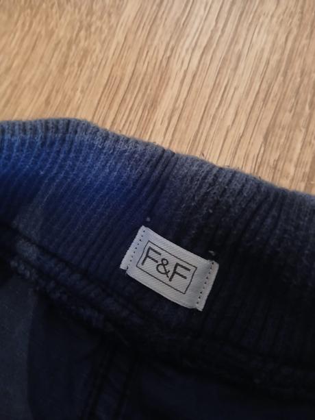 Plátěné kalhoty f&f, vel. 158, f&f,158