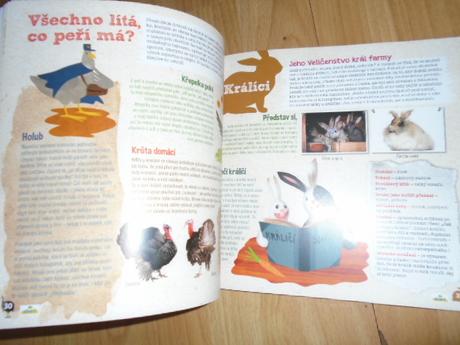 Kniha s úkoly na farmě,