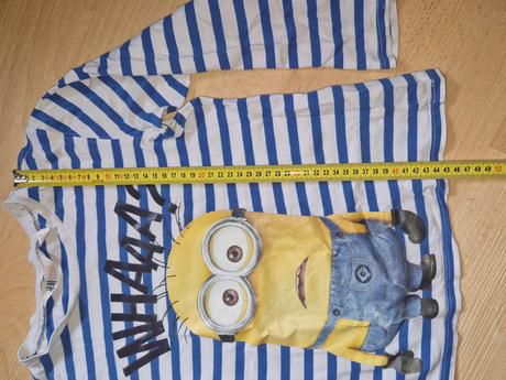 Tričko s dl. rukávem mimoň hm, h&m,122