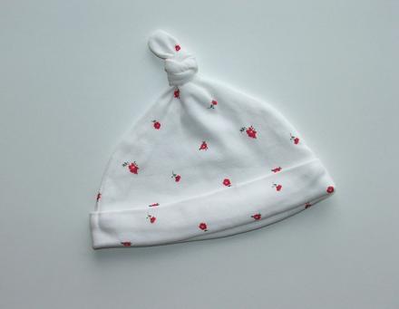 C730 dvouvrstvá bavlněná čepička vel. 3-6m, 68