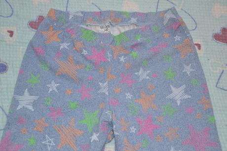 Legíny, legínky s potiskem 128/134/140, 134