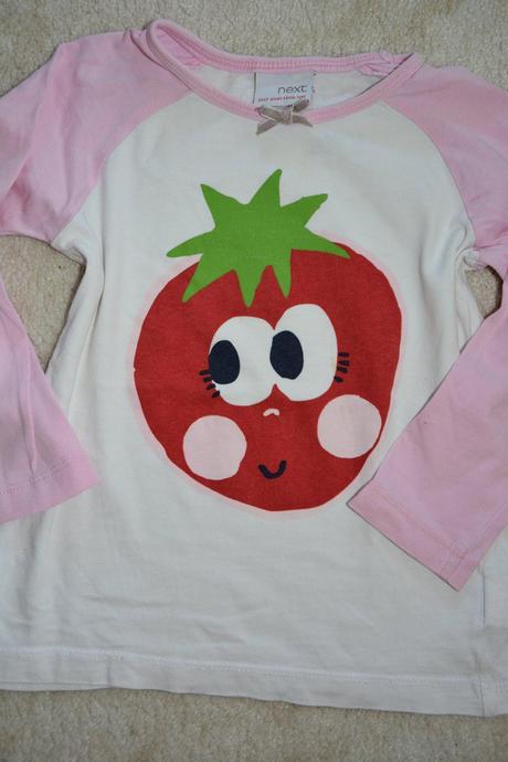 Pyžamo - hvězdičky, minnie, jahoda, next,92