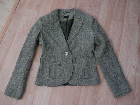Khaki zelene sako vel.36 h&m, h&m,36