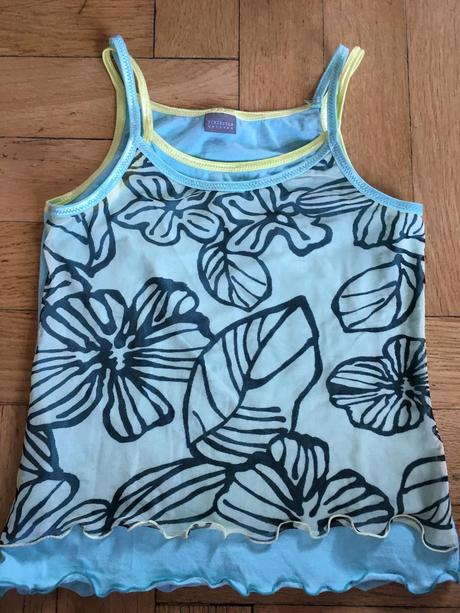 Tílko top dvojitý vzhled vel. 110, schiesser,110