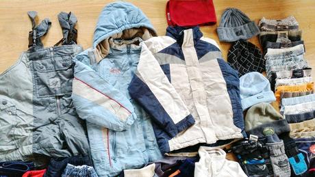 Balík mix věcí na kluka vel.110-128 podzim/zima, 104–116