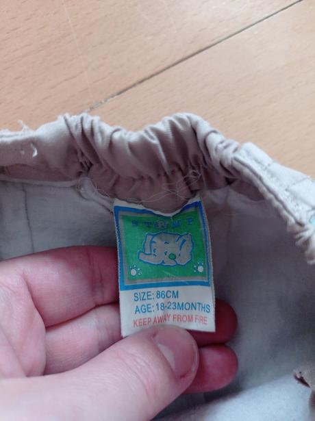 Kalhoty zateplené 80, 80