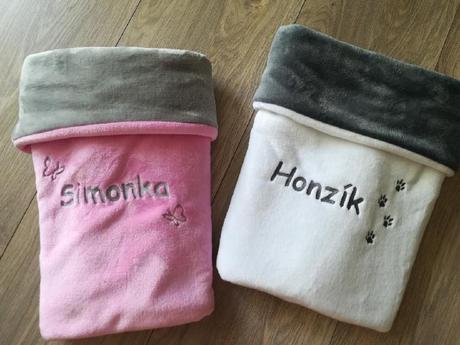 Deka s výšivkou na přání- více barev a obrázků, 