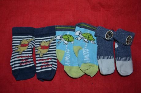3x ponožky pro nejmenší, 68