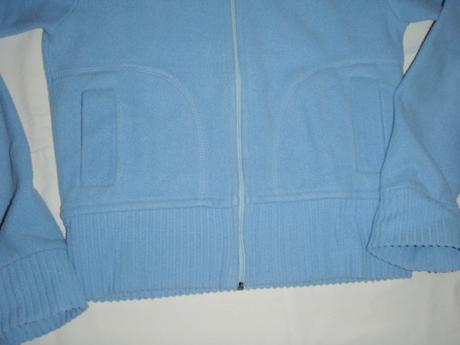 Krásná modrá flísová mikina, 164