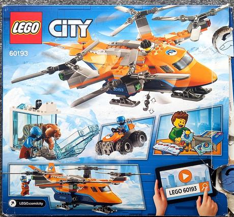 Lego city 60193 - arctic air transport.,