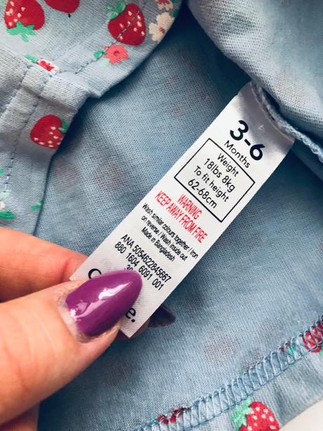 Tunika s jahůdky - v.3/6 měs., george,68