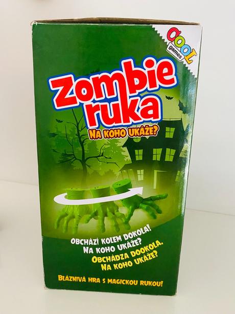 Společenská hra zombie ruka,