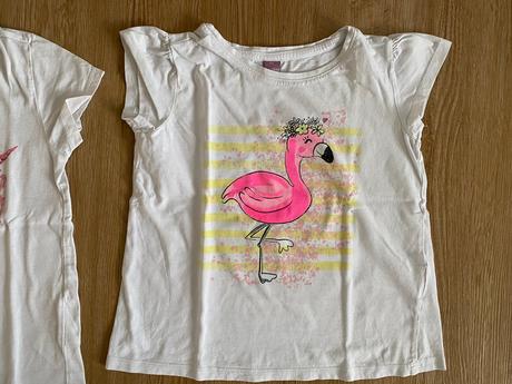 Dívčí letní trička s krátkým rukávem - vel. ca 122, c&a,122