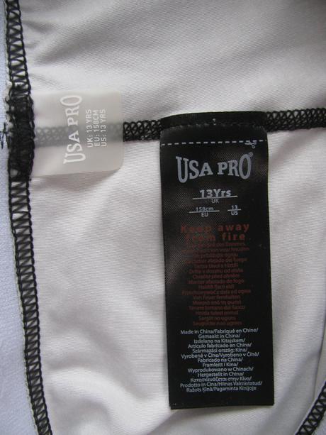 Sportovní elastické 7/8 legíny usa pro, usa pro,158