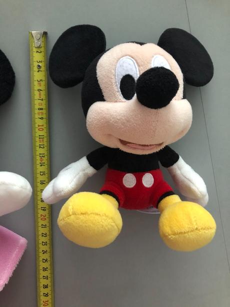 Myška minnie 35cm myšák mickey 20cm plyš látková, 