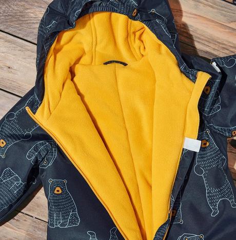 Medvídková kombinéza zimní overal vel. 92, lupilu,92