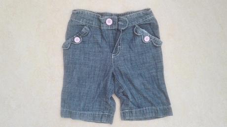 Značkové riflové kraťasy vel.110-116, 110