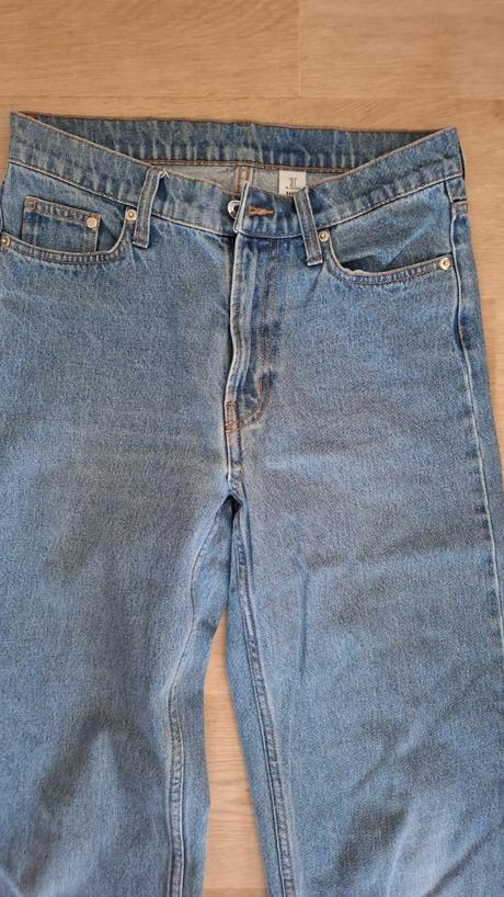 Rifle džíny baggy, h&m,158