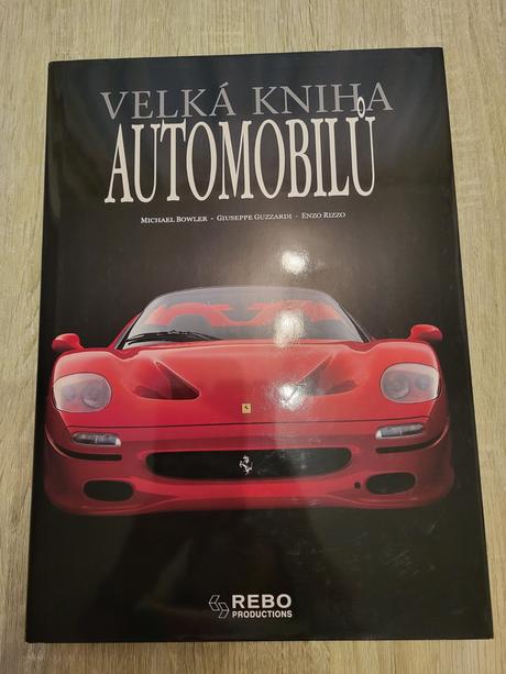 Knížka velká kniha automobilů, 