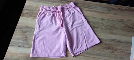 Růžové kraťasy, amisu,xs