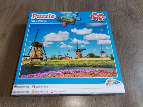 Nové puzzle jaro 1000 dílků, 