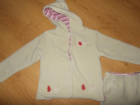 Flaušový zateplený set, 104