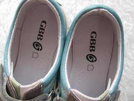 Dětské kožené boty celorok gbb denim fit usa, 34