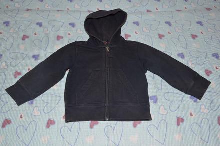 Bavlněná mikina s kapucí ham, h&m,104