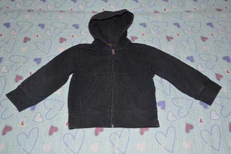 Bavlněná mikina s kapucí ham, h&m,104