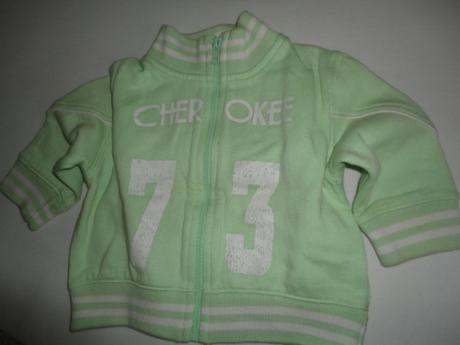 Krásná mikina cherokee, vel. 3-6 měsíců, cherokee,68