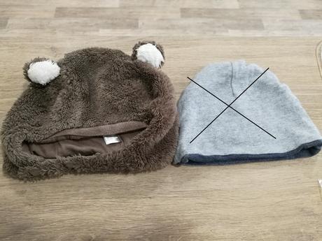 Zimní čepice 6-9 měs., 74