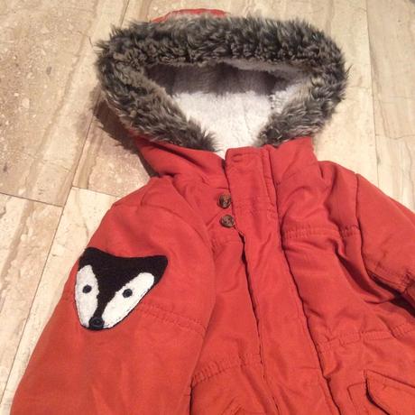 Zimní bunda s lišákem zn. nutmeg, nutmeg,86