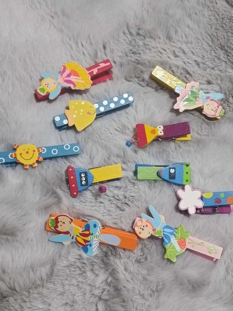 Dřevěné dětské kolíčky, 