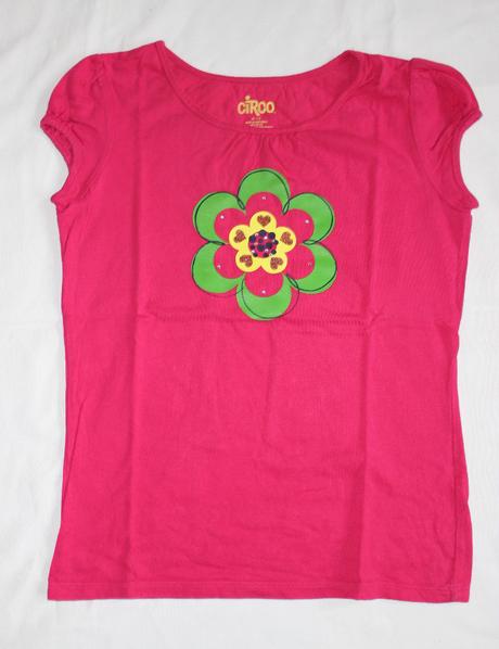 Va88 veselé tričko s kytičkou, circo,128